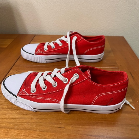 AIRWALK shoes women’s men’s size 9 red sneakers tennis shoes red unisex shoes - Picture 4 of 13
